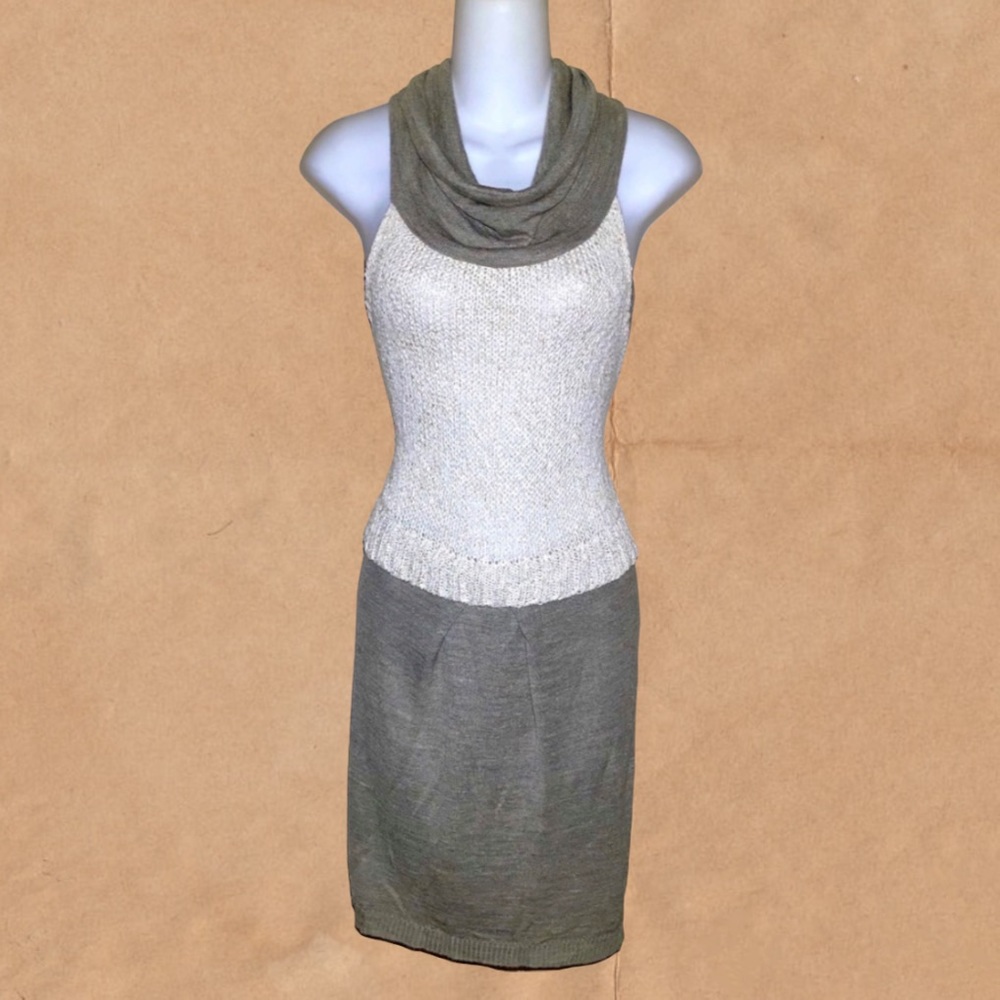 Siste's Vintage Italian Cowl Neck Knit Dress